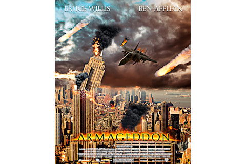 Armageddon asteroid poster