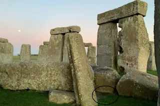 The Altar Stone at Stonehenge