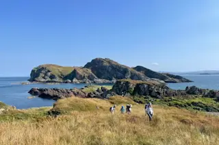 Garbh Eileach, the largest island in the Garvellach island chain