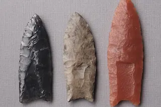 Replica Clovis points