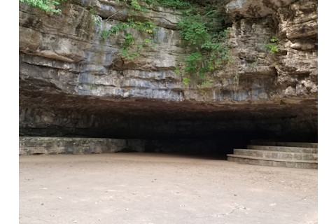 Dunbar cave in Clarksville Tennessee