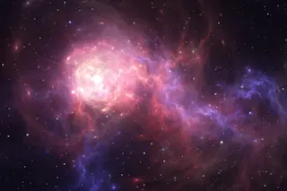 Expanding giant star