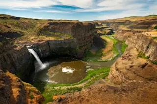 Palouse Falls Washington State Scablands - Shutterstock