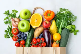 colorful healthy foods