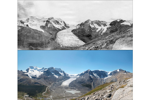 Athabasca Glacier, Jasper National Park - The Mountain Legacy Project