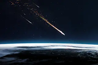 falling meteors