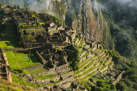 One of the New 7 Wonders: Machu Picchu.