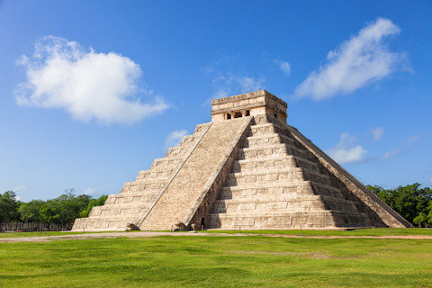 One of the New 7 Wonders: Chichén Itzá.