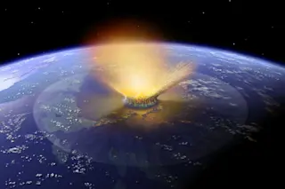 Meteor Impact Meteorite - Don Davis