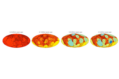 Impact Zones Map - NASA
