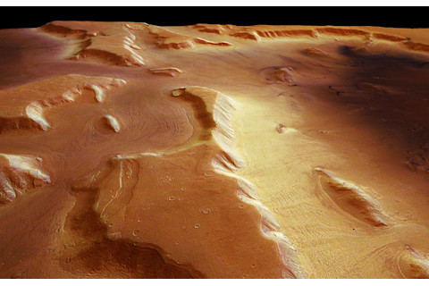 Mars Glacier - ESA