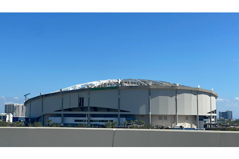 Damage to Tropicana Field