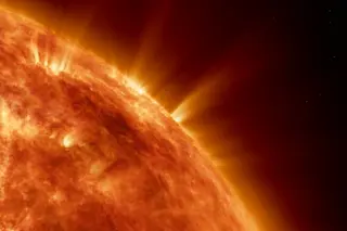 Sun in space