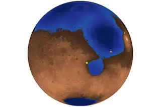 An ancient ocean on Mars 