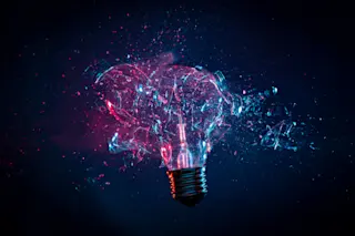 Bulb Exploding Physics - Shutterstock