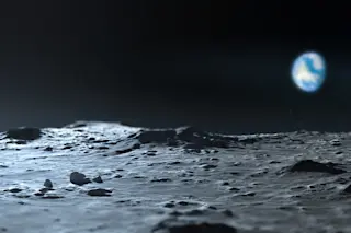 Moons surface