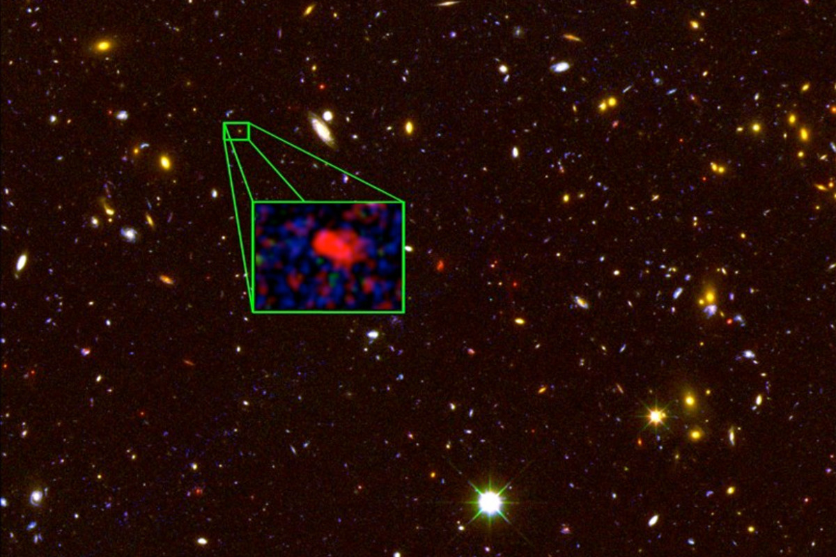 Galaxy - daaa★ Found: Most Distant Galaxy Yet, Age 13 Billion Years
