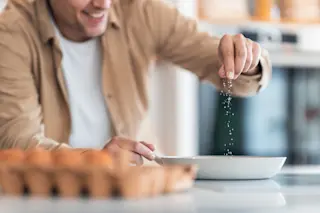 Cooking with salt