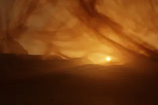 Dusty Mars Morning