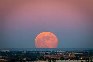 Strawberry moon