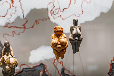 Ancient artifact: Venus of Willendorf.