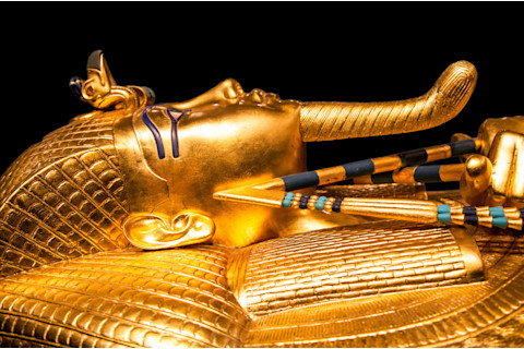 Ancient artifact: King Tut's burial mask