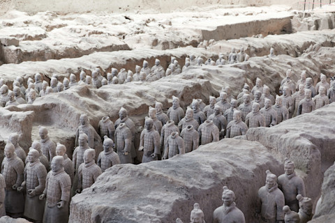 Ancient artifact: Terracotta Army