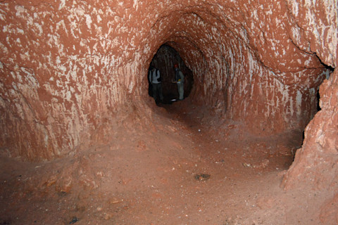Paleo burrow - CPRM