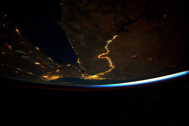 The Nile as Seen From Space: A Glowing ...