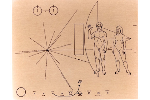 Pioneer Plaque Voyager - NASA
