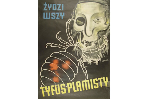 antisemetic poster by the German