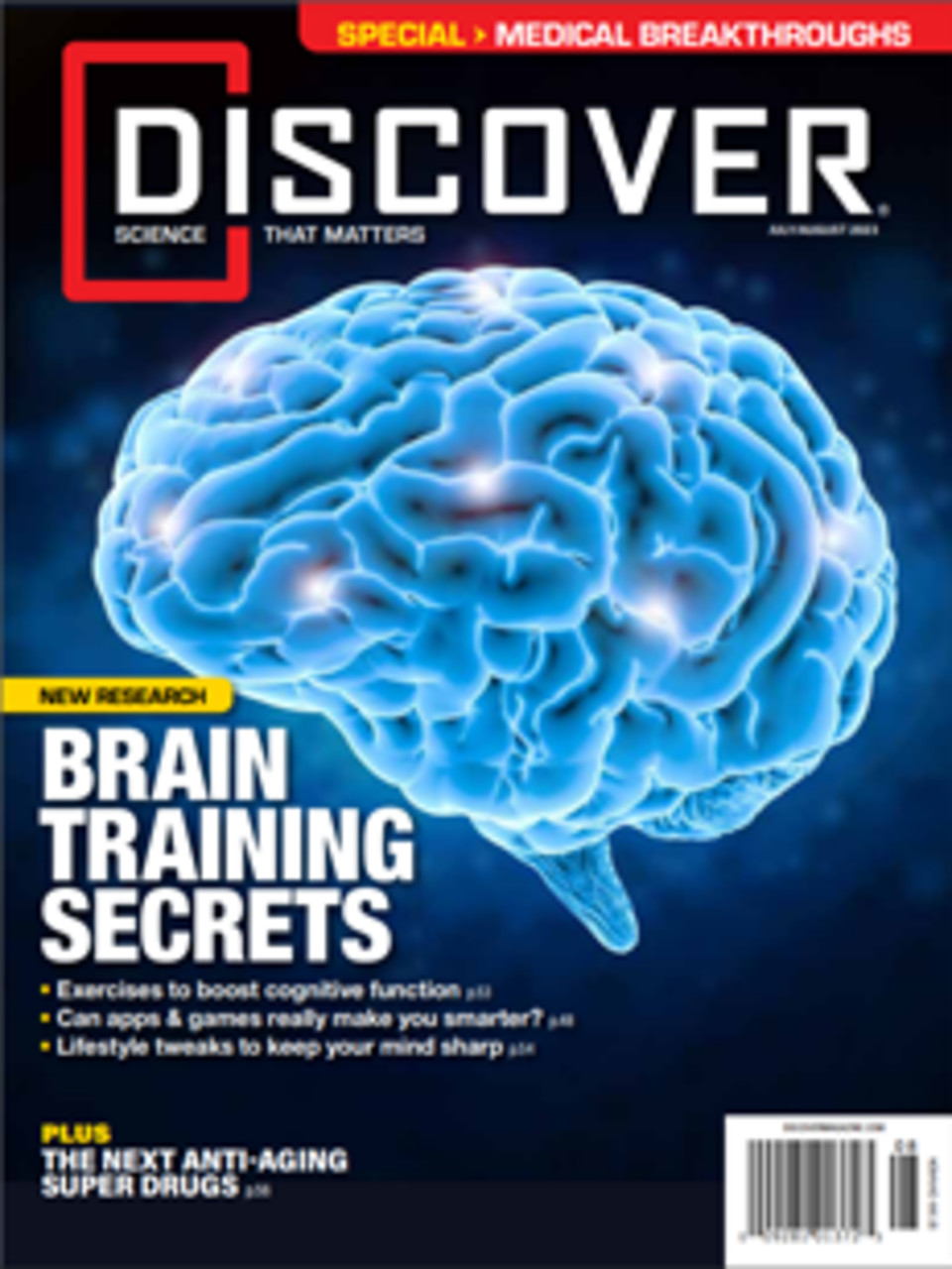 discover magazine l-carnitine July/August Issue
