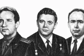 Soyuz 11 crew - USSR Post