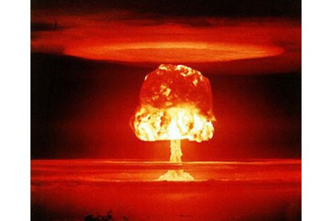 Nuclear Explosion Mushroom Cloud Bikini Atoll - U.S. DOE
