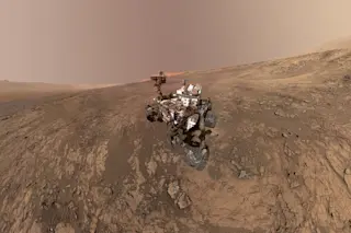 Curiosity Rover selfie Mars - NASA