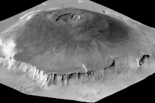 Mars Olympus Mons Volcano - NASA