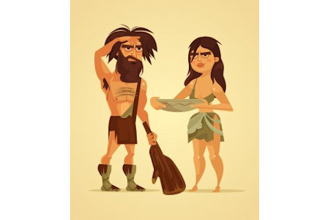 Neanderthal Couple