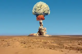 Nuclear Bomb Explosion - Shutterstock
