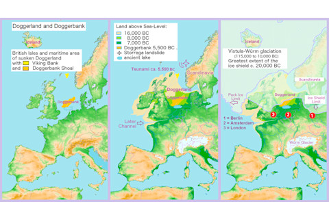 Doggerland and Storegga Slides - Wikimedia