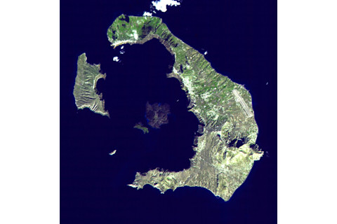 Santorini, Greece Caldera - NASA
