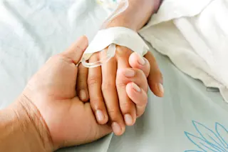 Coma Hospital Bed - Shutterstock