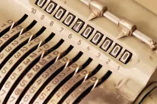 number counter antique shutterstock