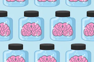 Brains in Jars Pattern - Shutterstock