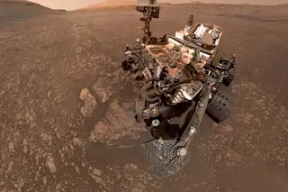 Curiosity Mars Rover Selfie - NASA