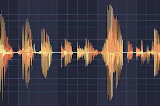 Audio sound graph