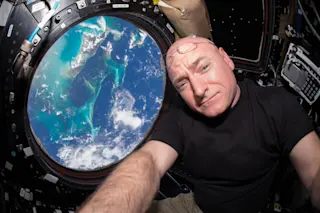 Scot Kelly Selfie