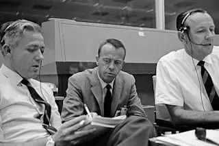 Hodge, Shepard, Kraft, Apollo - NASA