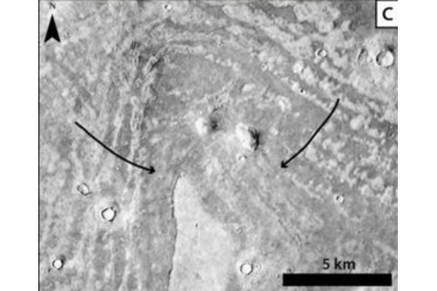 Mars Thumbprint - AGU