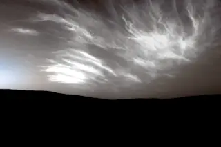 Clouds on Mars, Curiosity - NASA
