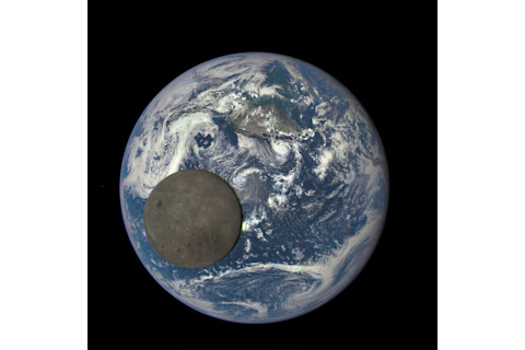 Earth and Moon, 2015 from DSCOVR - NASA